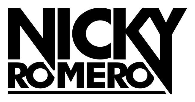 Nicky Romero logo on a transparent background