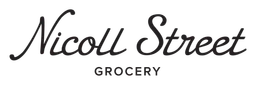 Nicoll logo, black wordmark version, on a transparent background