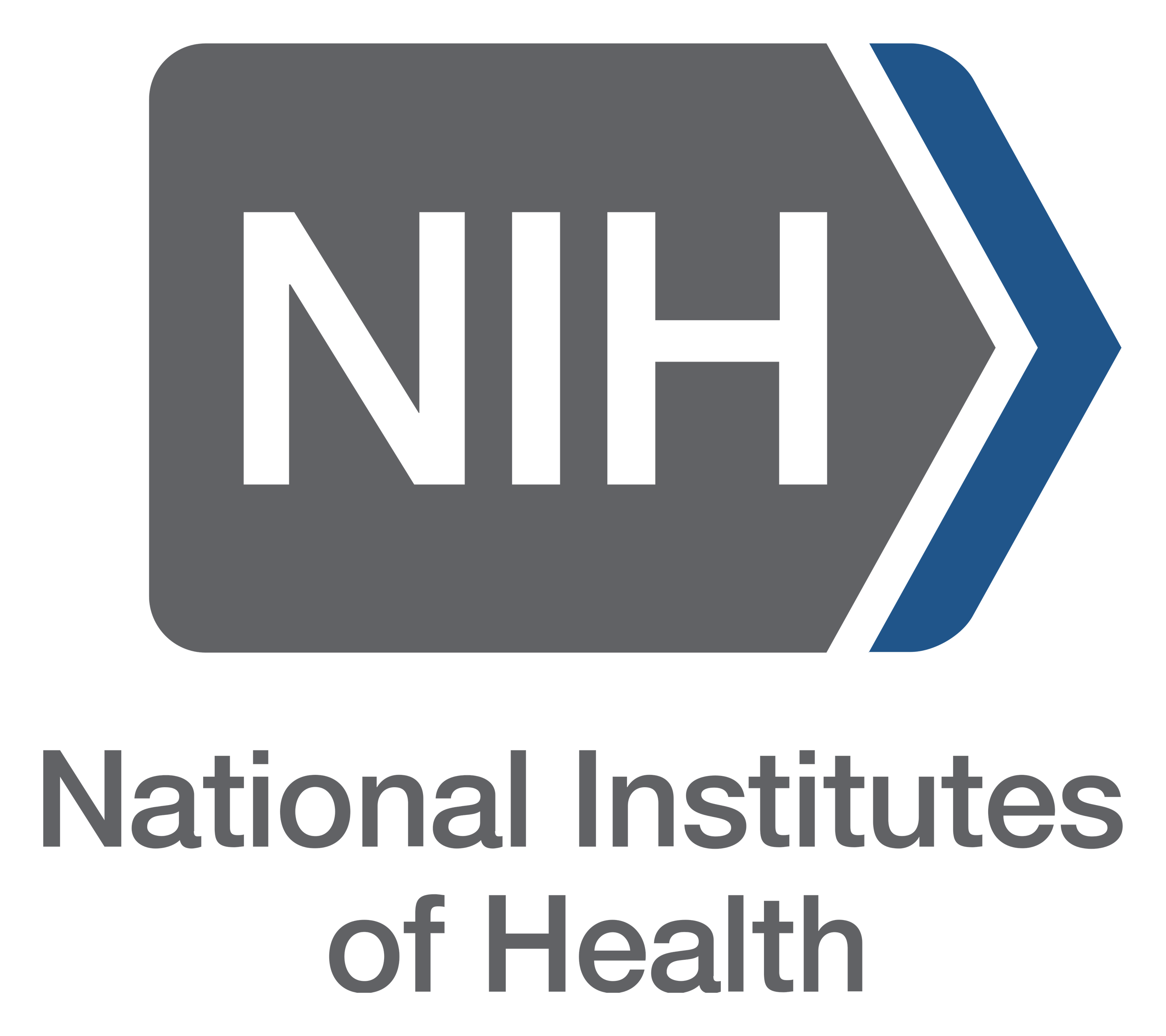 Nih logo on a transparent background