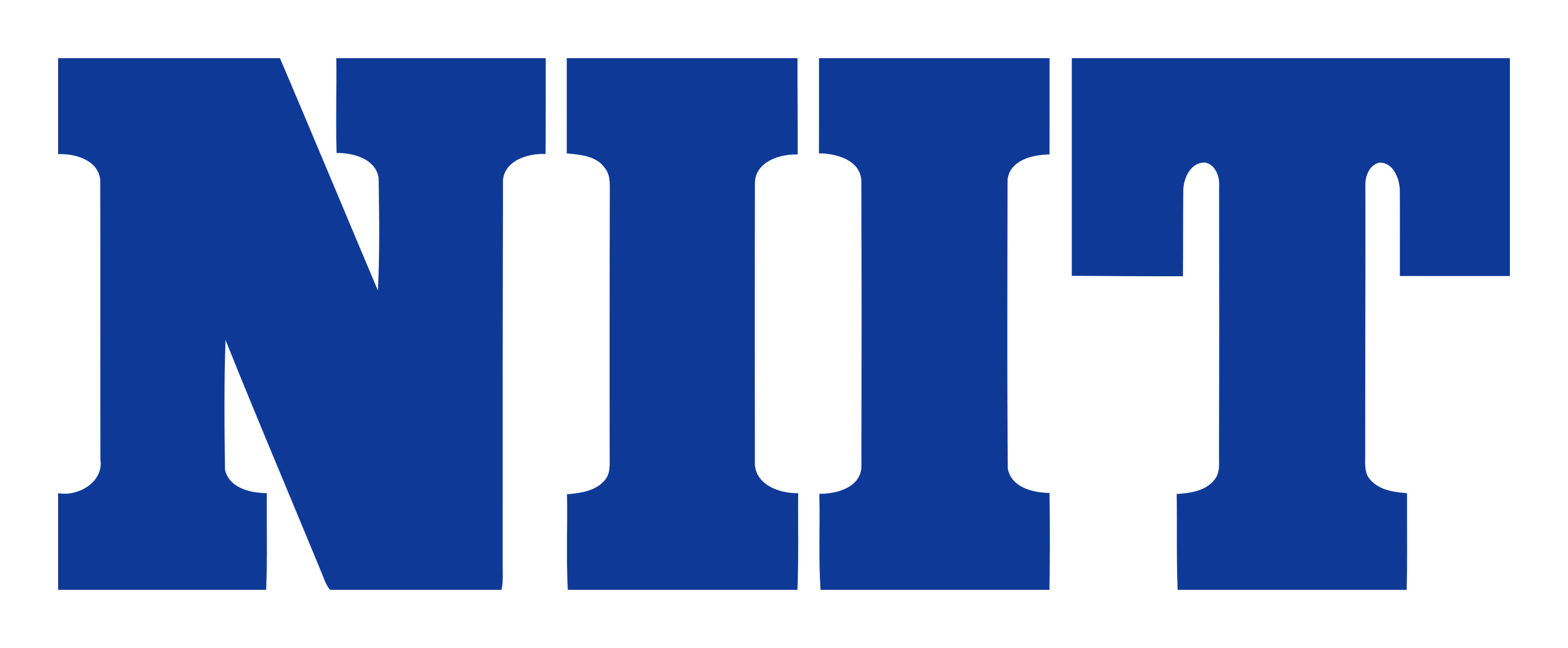 Niit logo on a transparent background