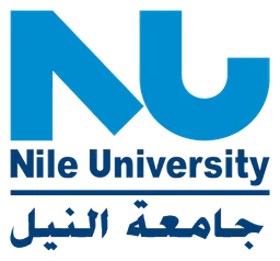 Nile University Logo, Variante Icon, auf transparentem Hintergrund