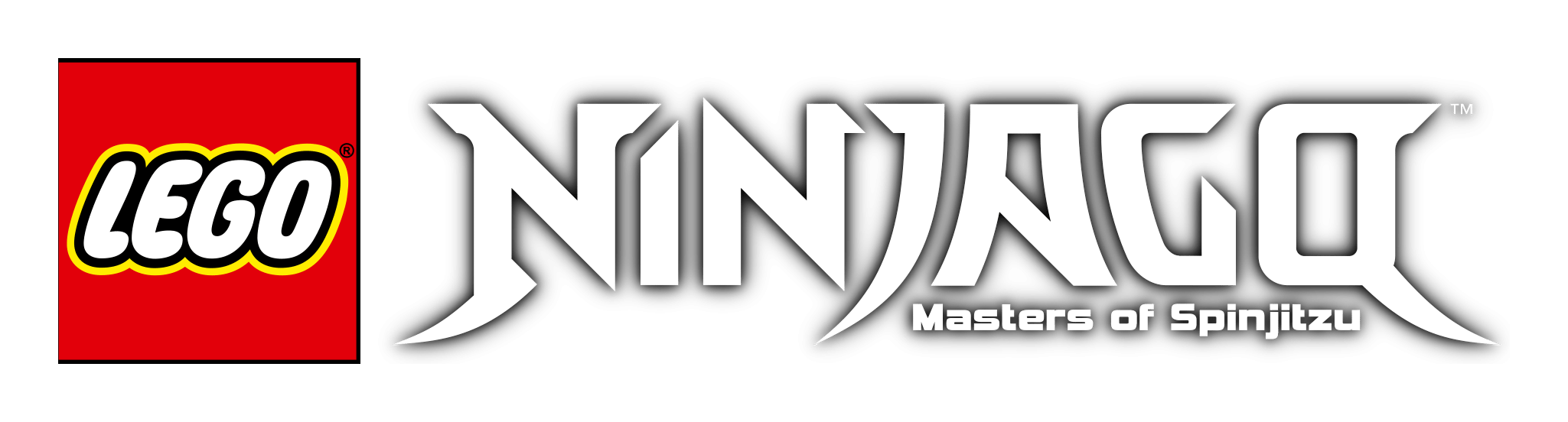 Logo Ninjago sur fond transparent