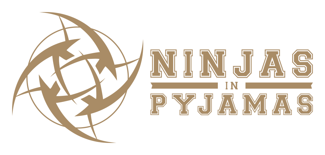 Ninjas in Pyjamas Logo auf transparentem Hintergrund