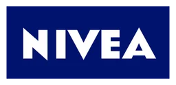 Nivea logo, horizontal version, on a transparent background