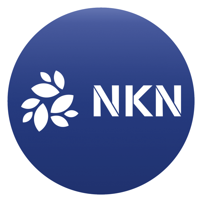 NKN logo on a transparent background