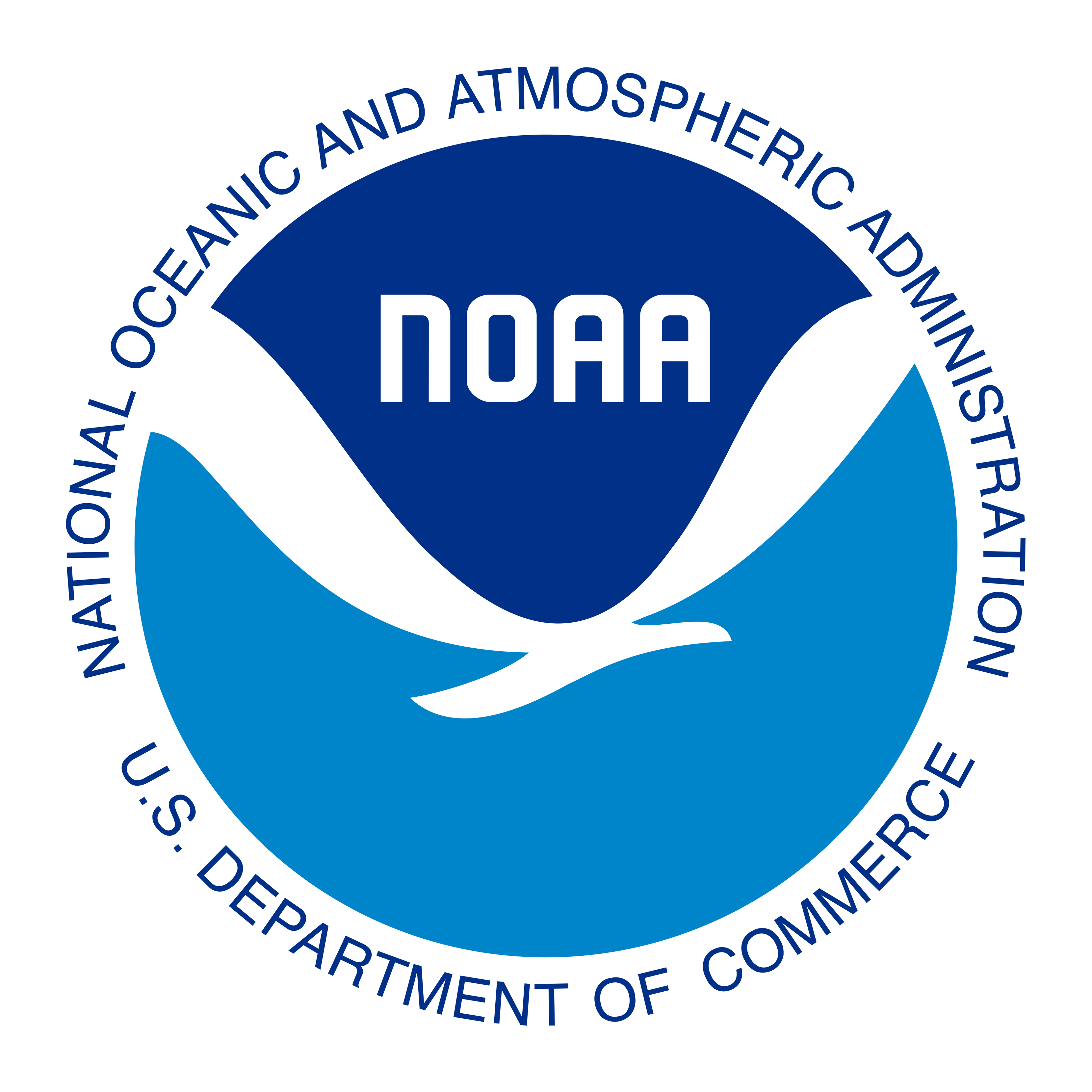 Noaa logo on a transparent background