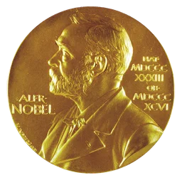 Nobel Prize logo, icon version, on a transparent background