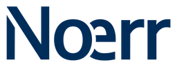 Noerr logo, wordmark version, on a transparent background