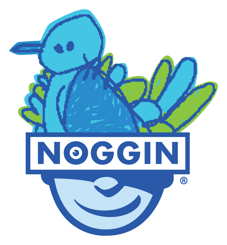 Noggin logo, icon version, on a transparent background