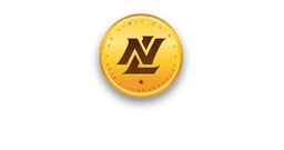 Nolimitcoin logo, horizontal version, on a transparent background