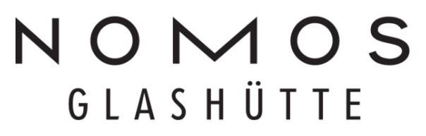 Nomos Glashuette logo on a transparent background