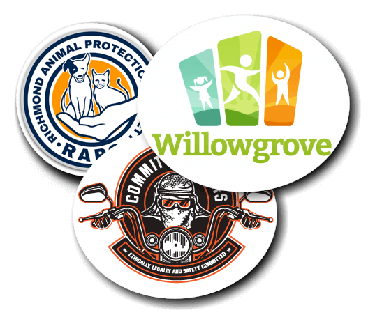 Nonprofit logo on a transparent background