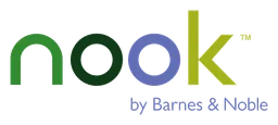 Nook logo, horizontal version, on a transparent background