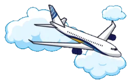 Logo de Nordstar Airlines, versión horizontal, sobre fondo transparente