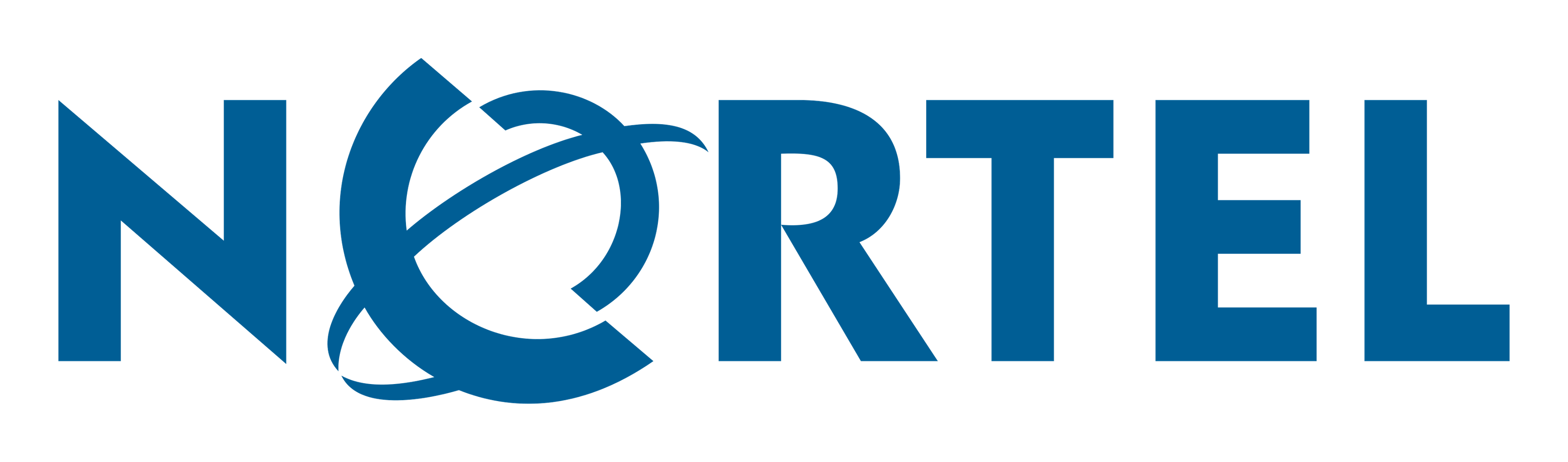 Logo da Nortel em fundo transparente