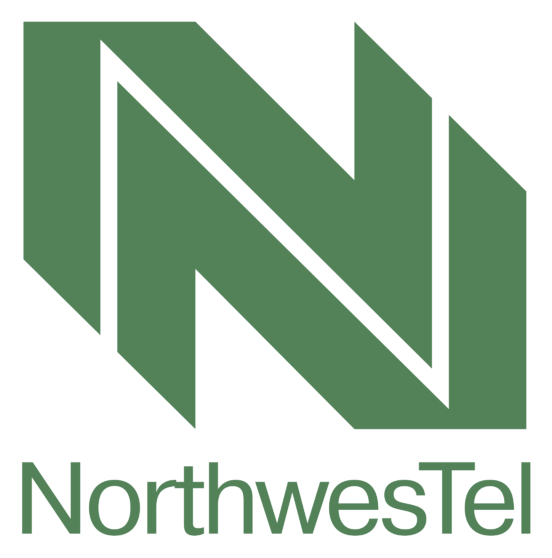 Northwestel のロゴ、アイコンバージョン（背景透過）