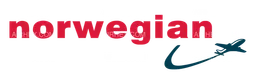 Norway Logo, Variante Wortmarke, auf transparentem Hintergrund