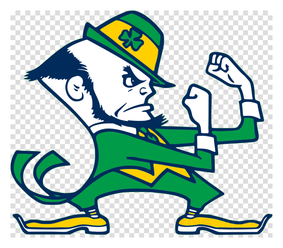 Notre Dame logo on a transparent background