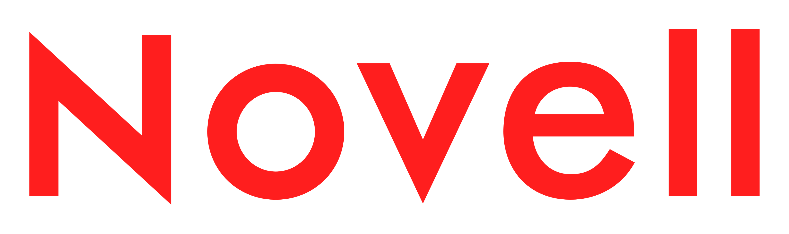 Novell logo on a transparent background