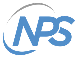NPS logo, horizontal version, on a transparent background
