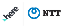 NTT logo, wordmark version, on a transparent background