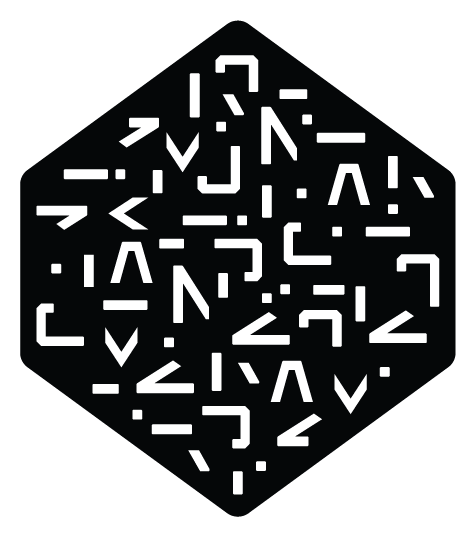 Numeraire logo, black icon version, on a transparent background