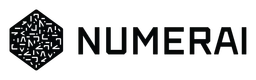 Numeraire logo, black wordmark version, on a transparent background