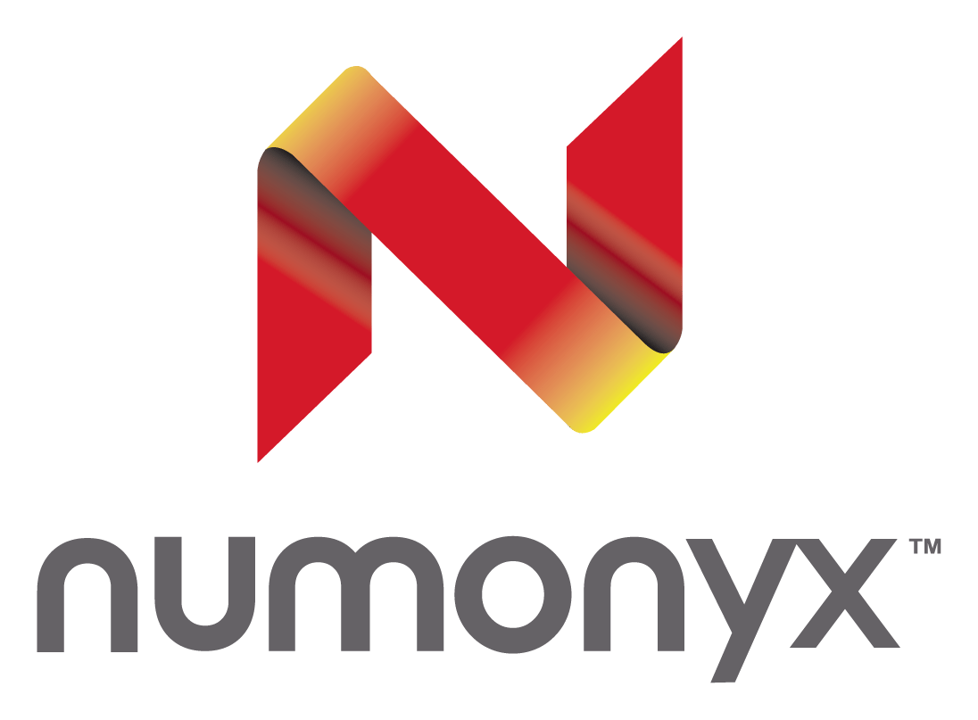 Numonyx logo on a transparent background