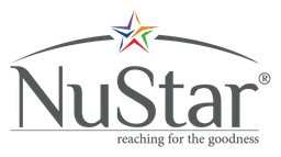 Nustar Logo, Variante monochrom, auf transparentem Hintergrund