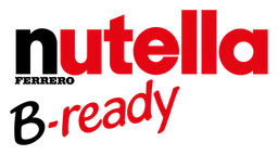 Nutella logo, horizontal version, on a transparent background