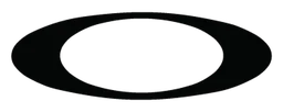 Oakley logo, black wordmark version, on a transparent background