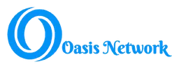 Oasis Network logo, wordmark version, on a transparent background