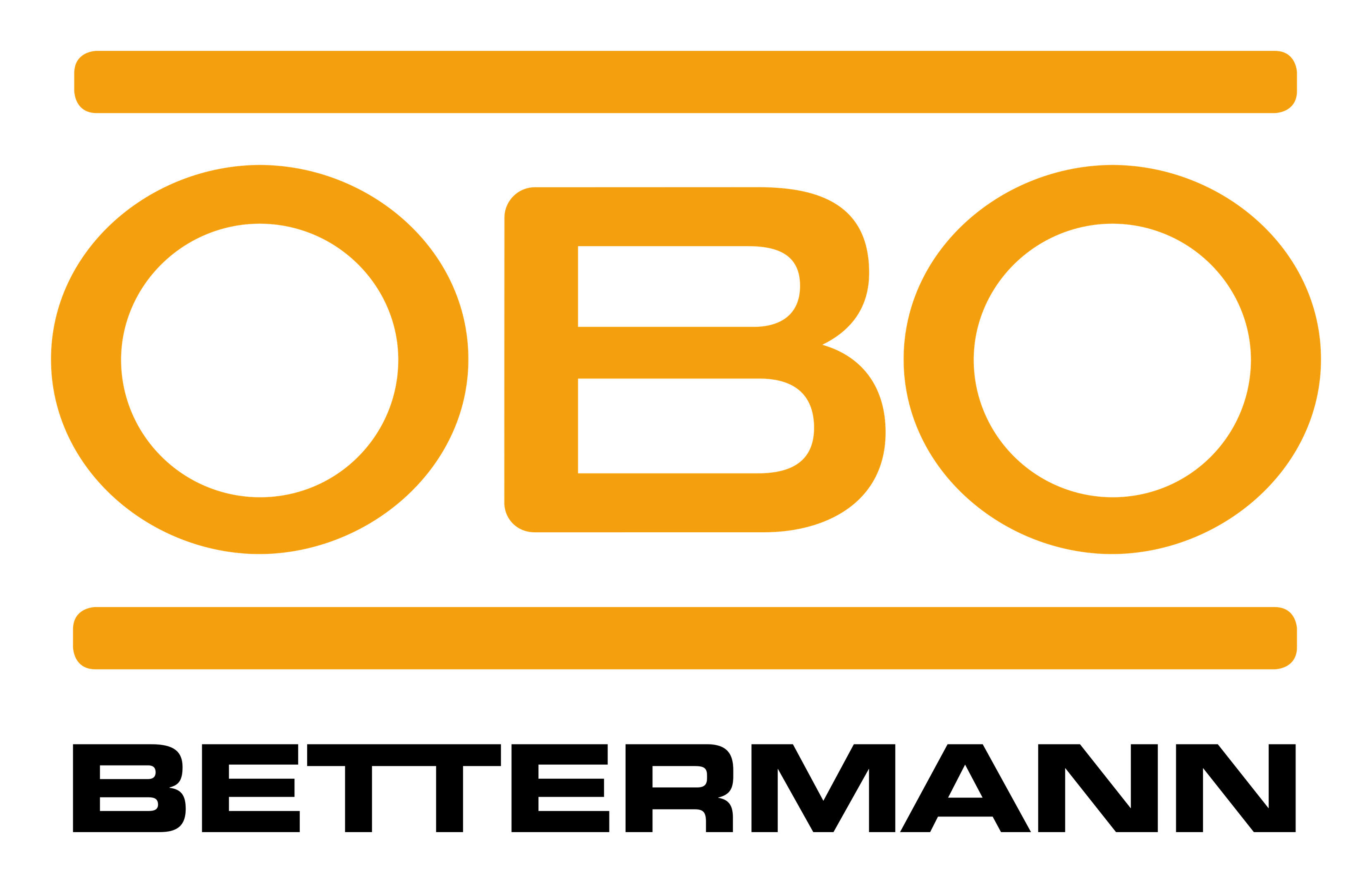 Obo Bettermann logo on a transparent background