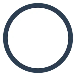 Obyte logo, white icon version, on a transparent background
