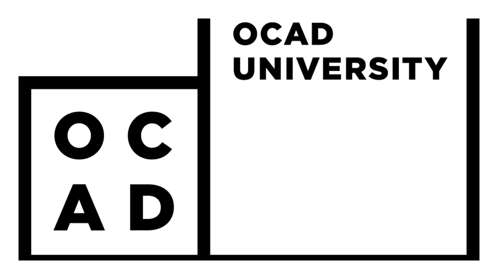 Ocad University logo on a transparent background