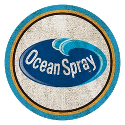 Ocean Spray logo, icon version, on a transparent background