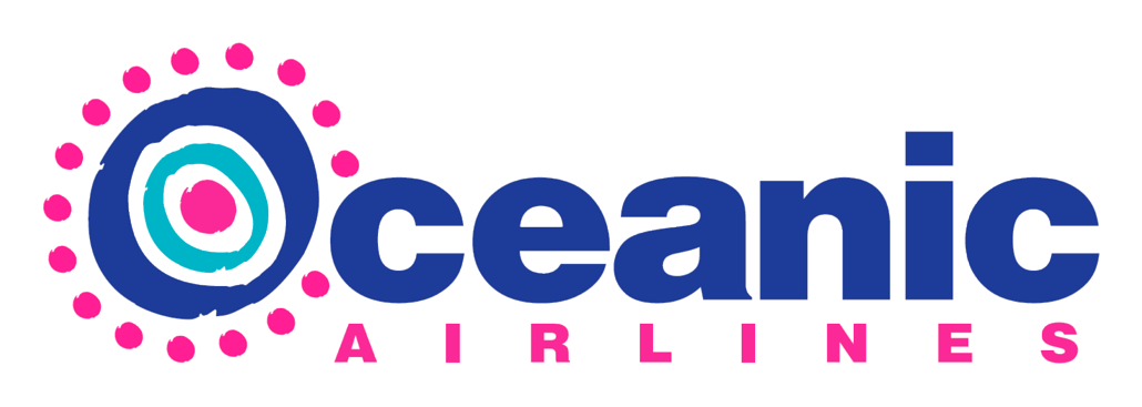 Oceanic Airlines logo on a transparent background