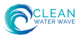 Oceano Azul Foundation logo, horizontal version, on a transparent background