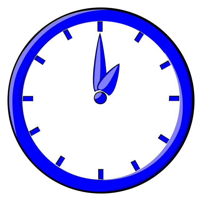 Oclock logo on a transparent background