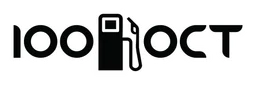 Oct logo, monochrome wordmark version, on a transparent background