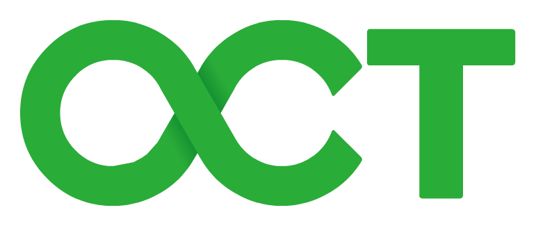 Oct logo on a transparent background