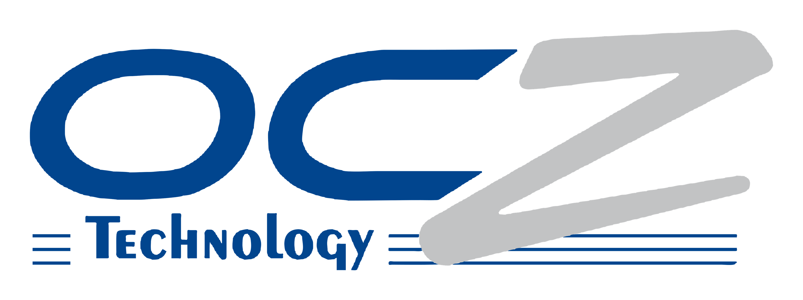 Logo da Ocz Technology em fundo transparente