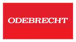 Odebrecht logo, horizontal version, on a transparent background