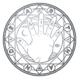 Of Mice and Men logo, monochrome icon version, on a transparent background
