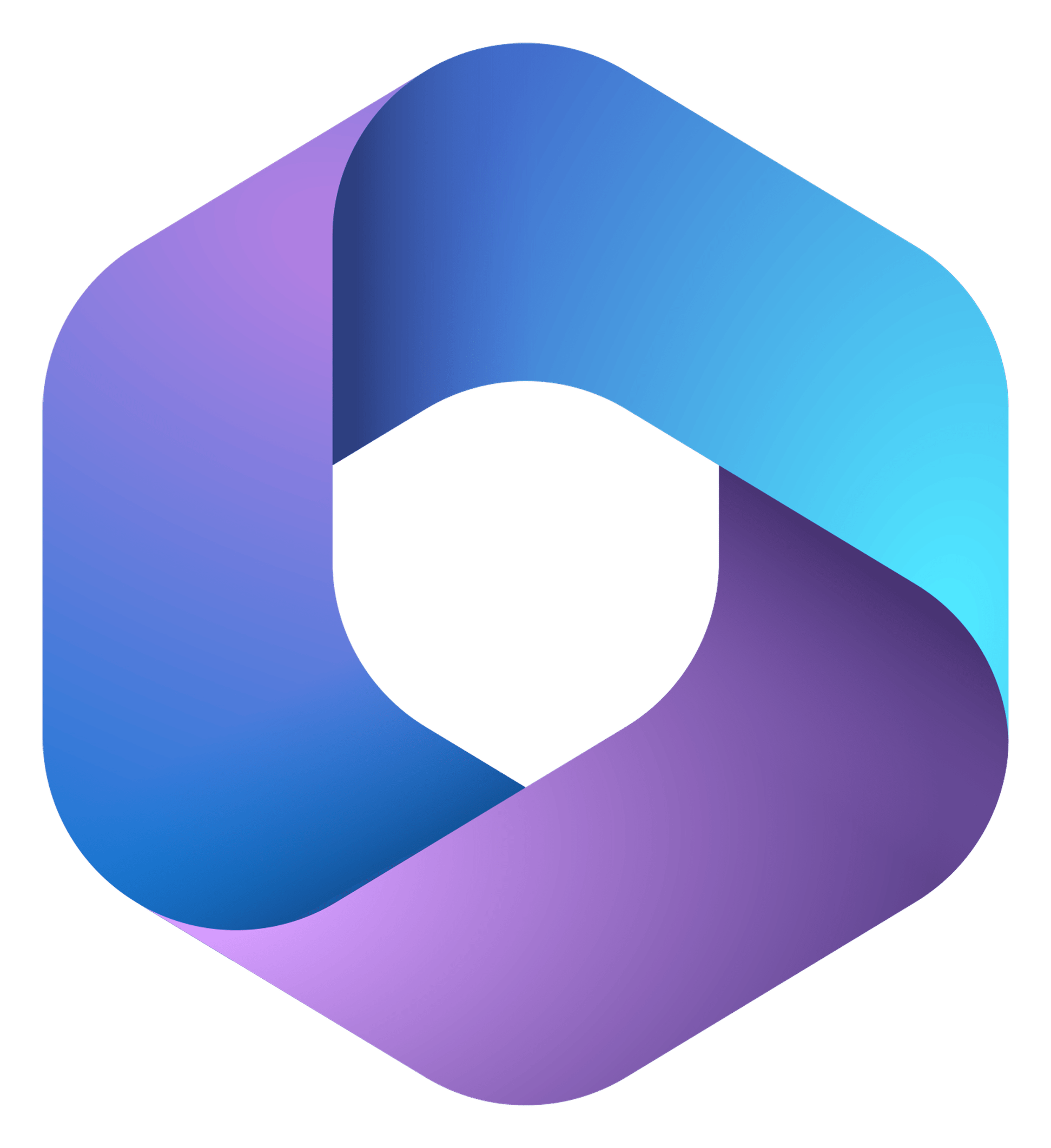 Office 365 logo on a transparent background