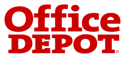Office Depot logo, horizontal version, on a transparent background