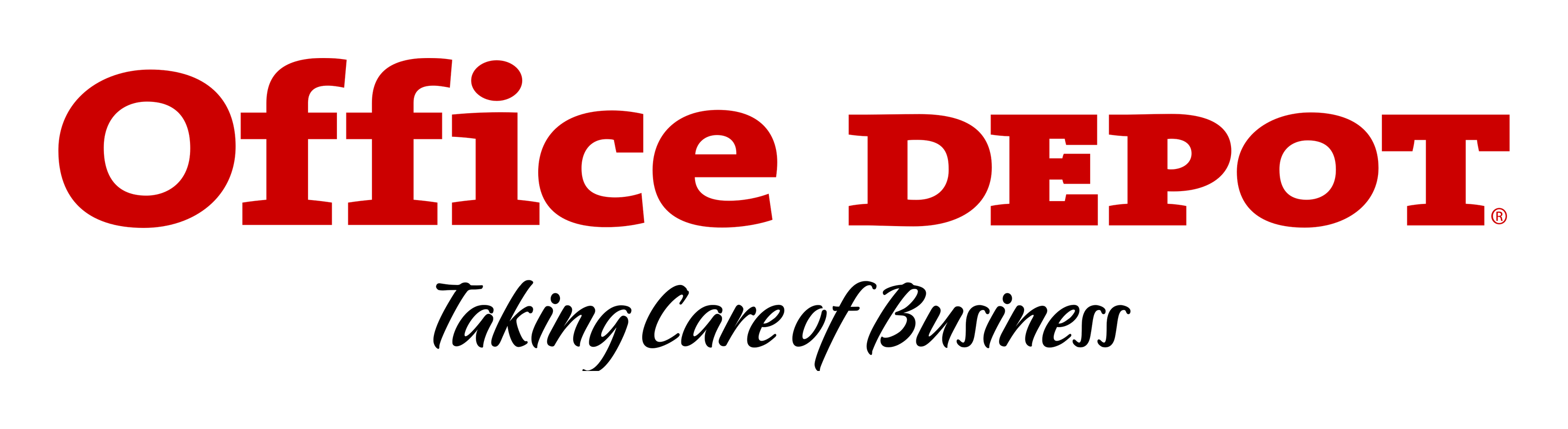 Office Depot logo on a transparent background