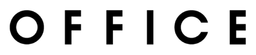 Office logo, black wordmark version, on a transparent background