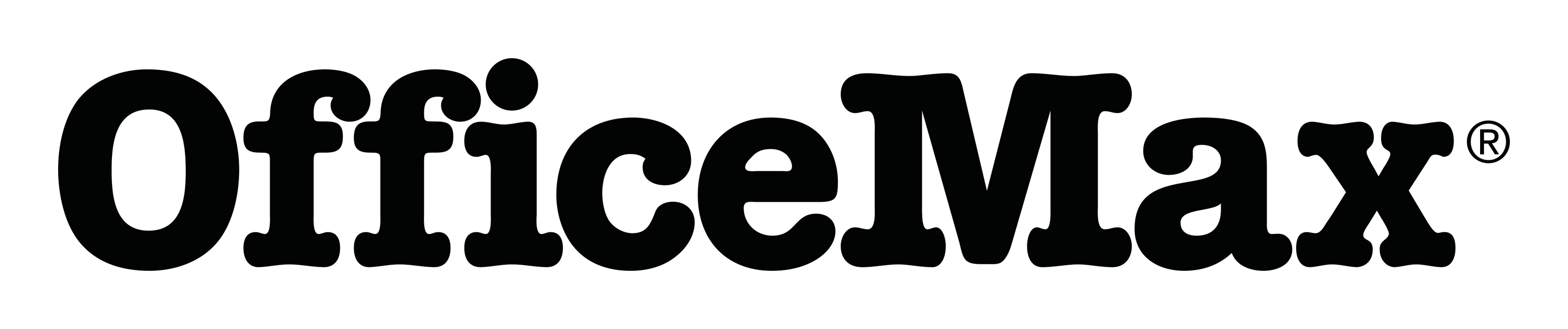 Officemax Logo auf transparentem Hintergrund