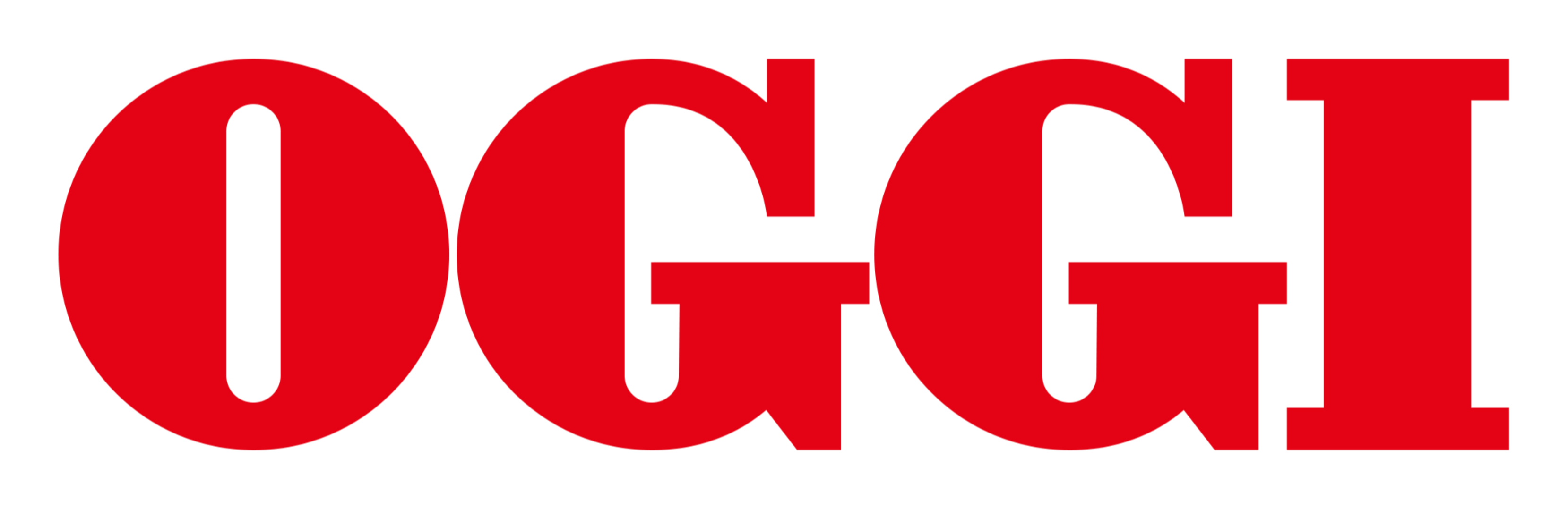 Logo Oggi sur fond transparent